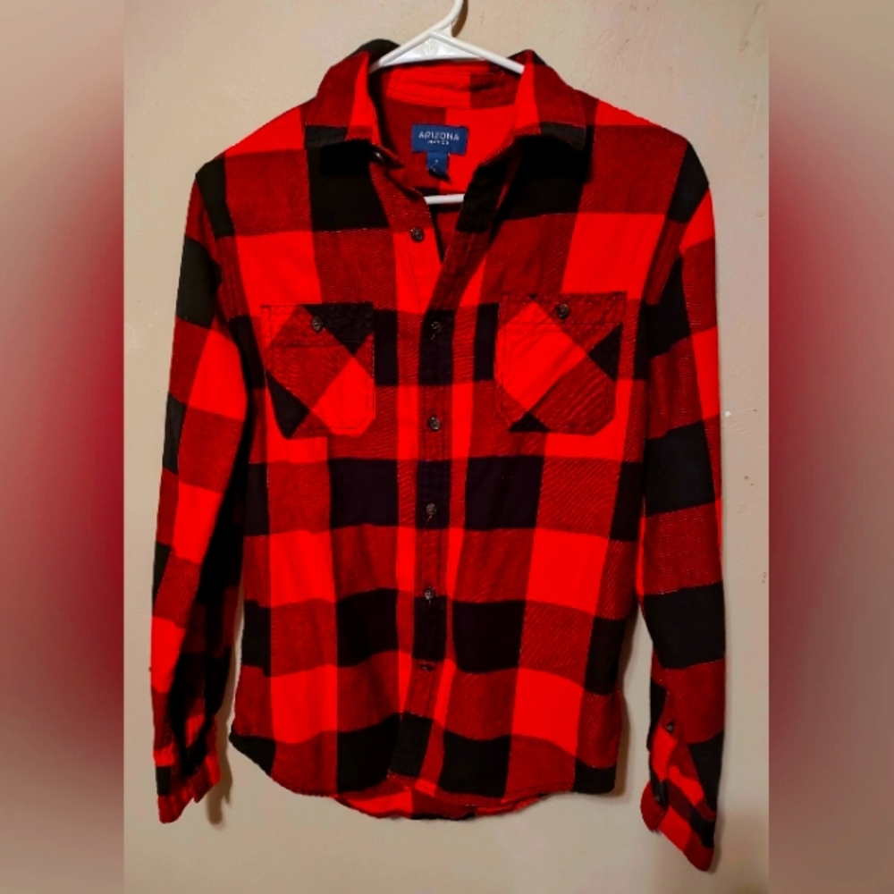 Button up long sleeve flannel